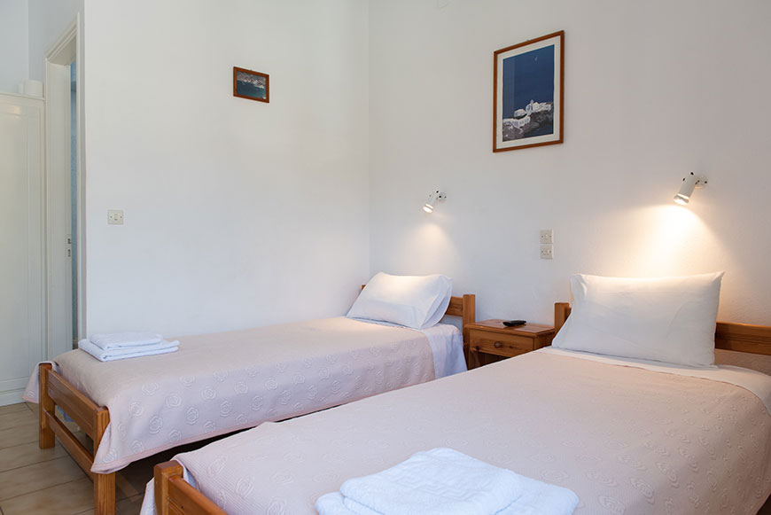 Εσωτερικό των δωματίων Μαργαρίτα Γιαμμάκη στην Σίφνο