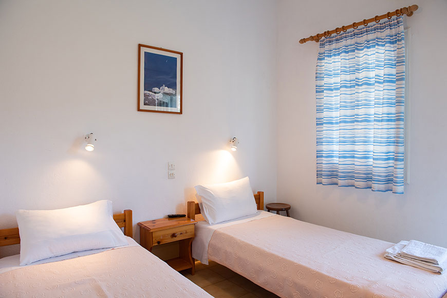 Εσωτερικό των δωματίων Μαργαρίτα Γιαμμάκη στην Σίφνο