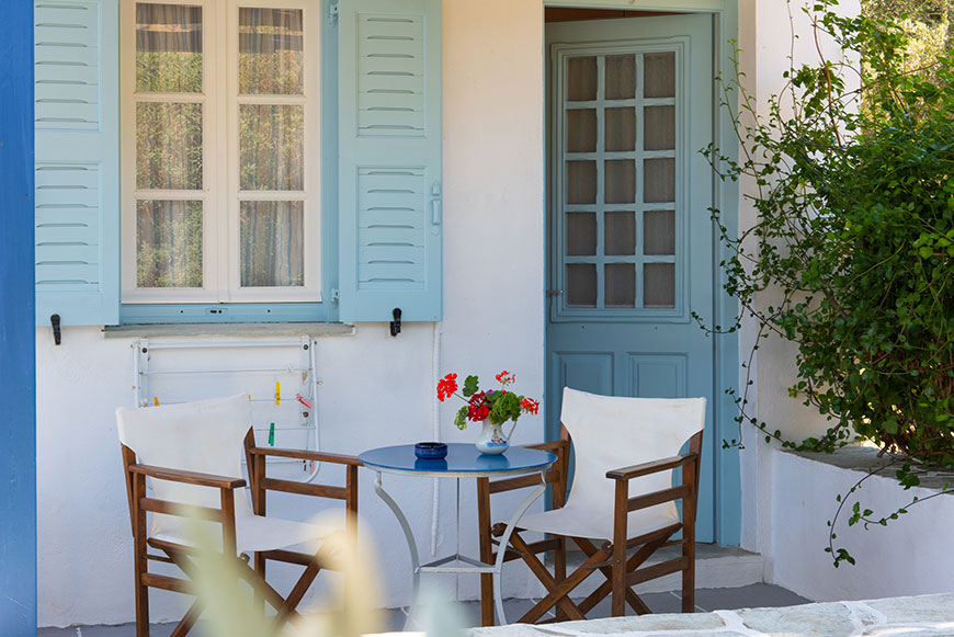 Δωμάτια με βεράντα στην Σίφνο