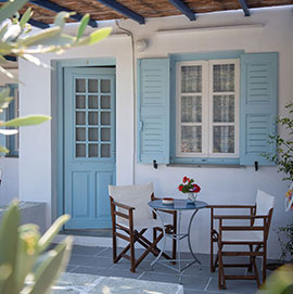 Μπαλκόνι δωματίου στη Σίφνο